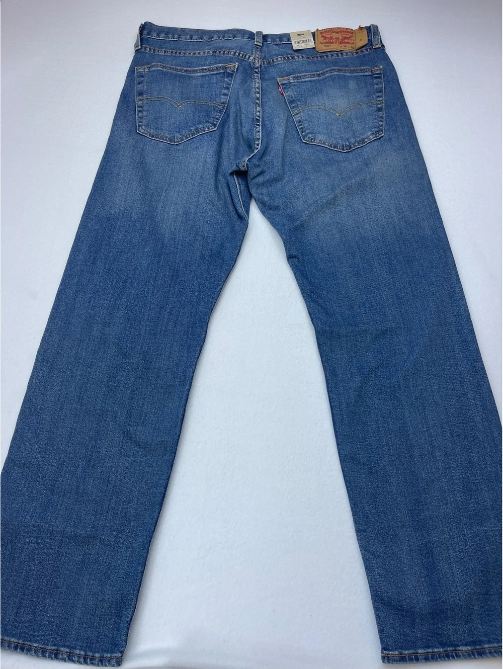 Levi's 501 Original Fit Blue Denim Jeans Size 36x30